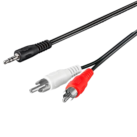 Goobay AUX Adapter Audiokabel – 5 m