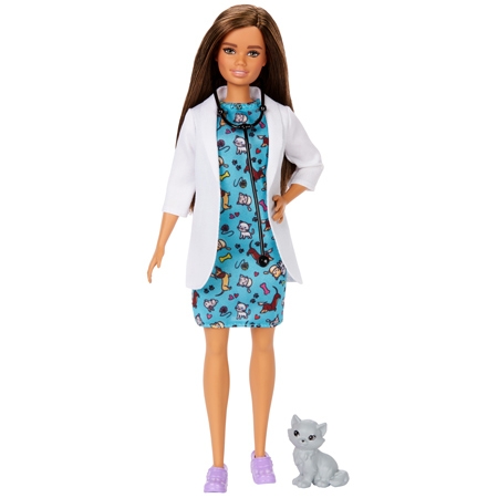 Barbie Career Dyrelæge Dukke