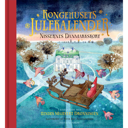 Kongehusets julekalender – Hardback fra 9788740074604
