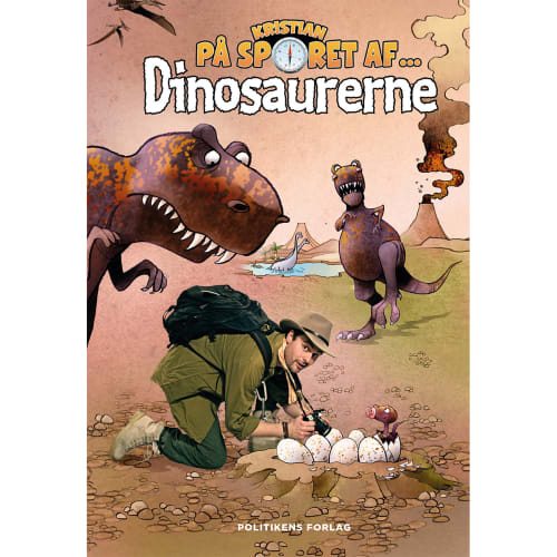 Kristian på sporet af dinosaurer – Kristian på sporet 4 – Hardback fra 9788740068283