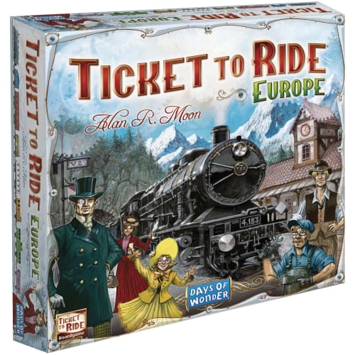 Ticket to Ride – Europe fra Days of Wonder 824968717028
