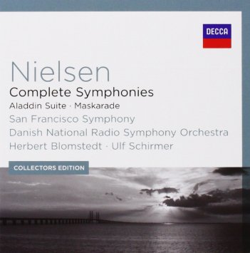 Cdbox Nielsen complete Symphonies, Aladdin suite maskarade