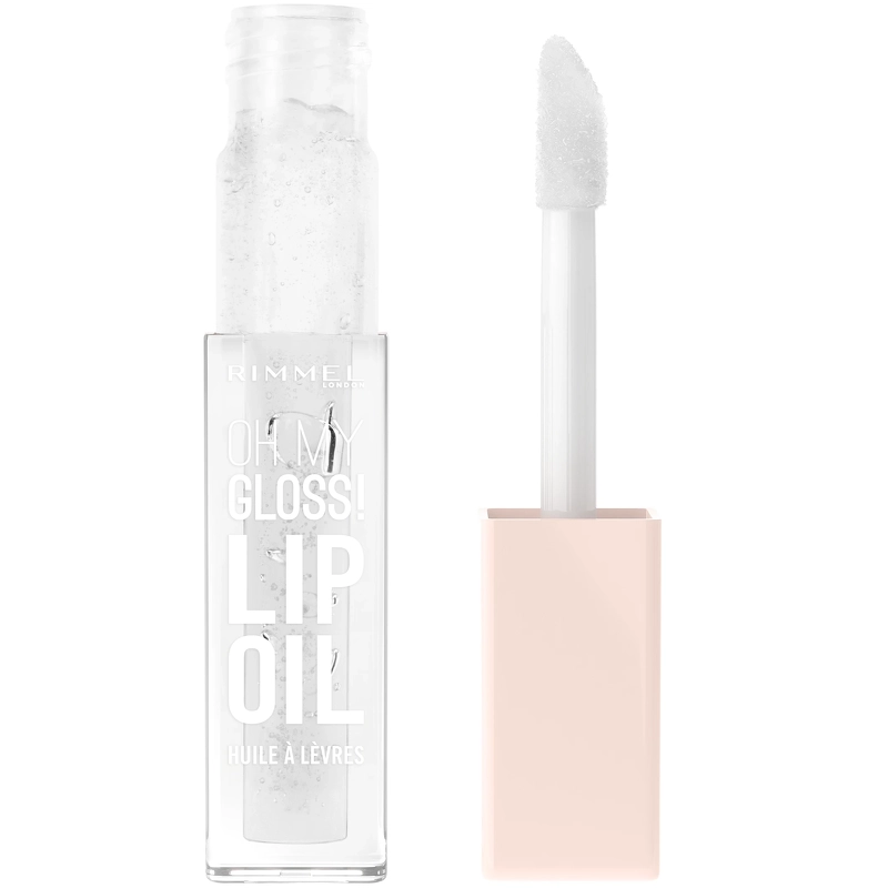RIMMEL Oh My Gloss Lip Oil – 000 Clear Cloud fra RIMMEL