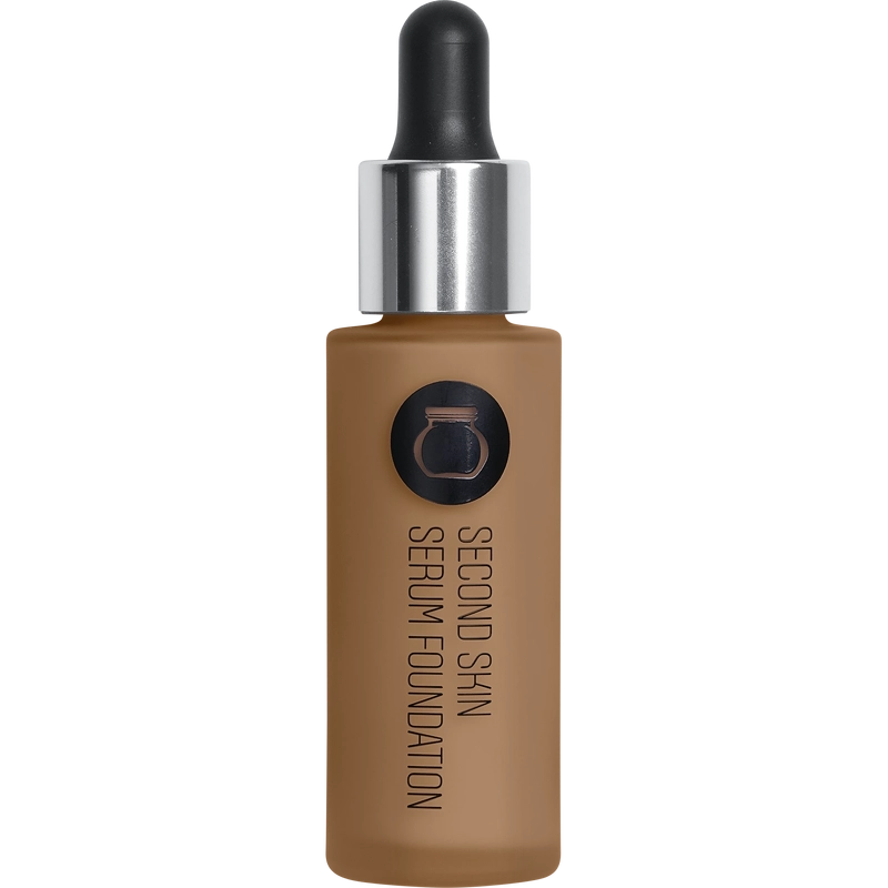 Nilens Jord Second Skin Serum Foundation 28 ml – No. 570 Mocha fra Nilens Jord