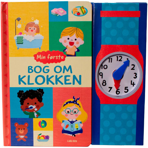 Min første bog om klokken – Papbog fra 9788727015118