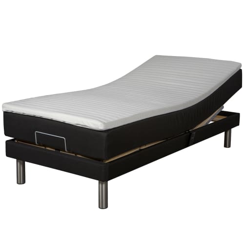 Living & more elevationsseng – Basis – 90 x 200 cm – Sort fra Living & more 5700383236847