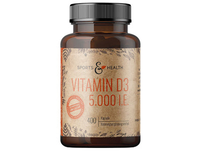 Vitamin D3 Kapsler – Vitamin D3 5000 IE – Vitamin D 400 Softgel Kapsler – Vitamin D Højdosis
