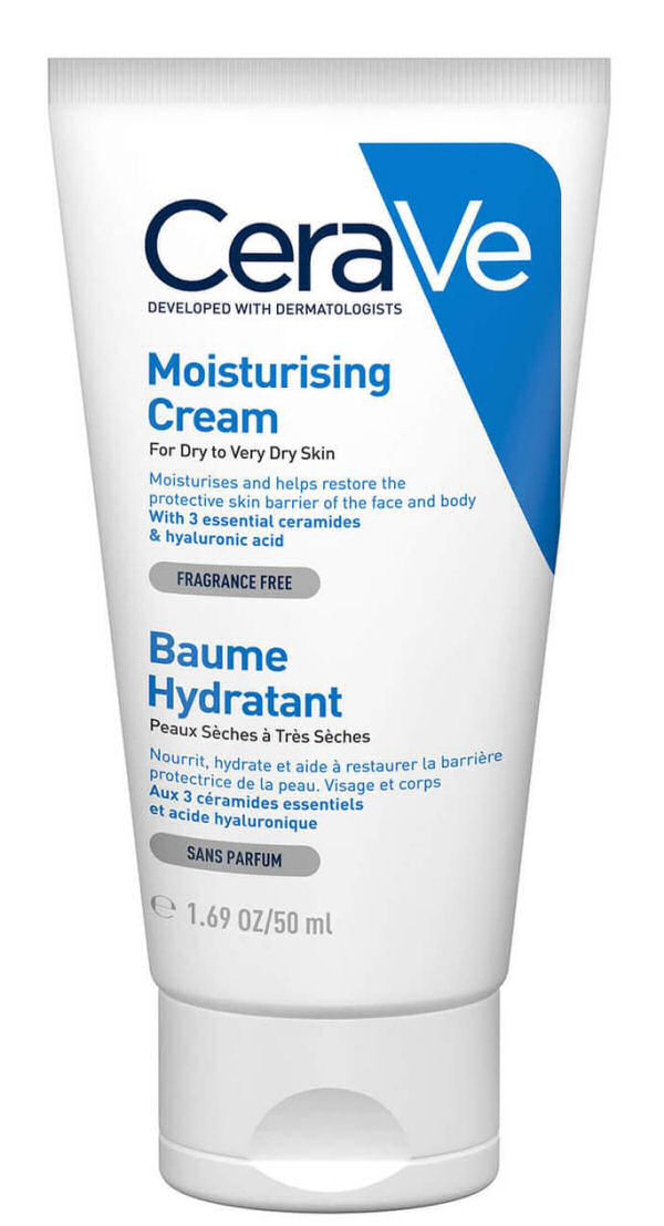 Cerave moisturising cream for dry to very dry skin 50ml